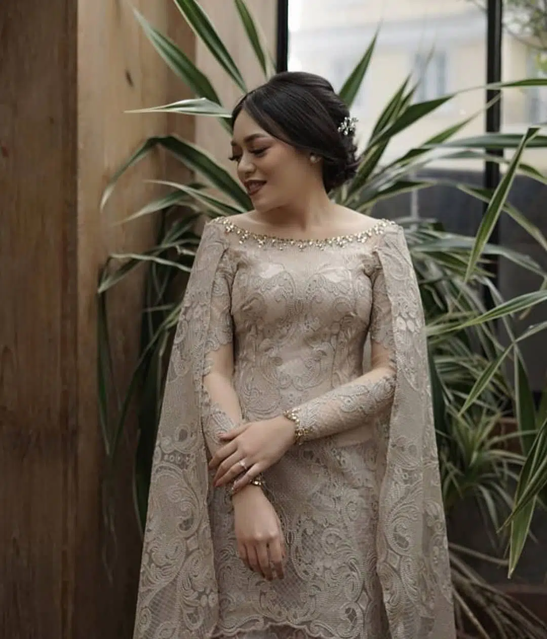 desain kebaya brokat modern 2020