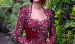 ide model kebaya brokat remaja