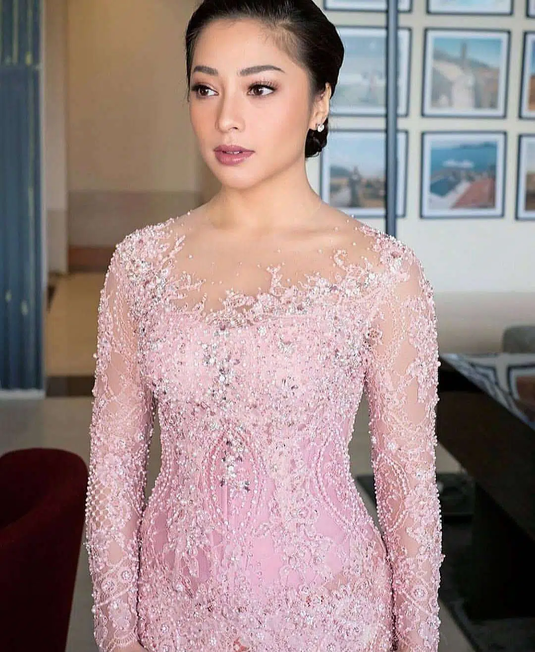 kebaya modern brokat 2020
