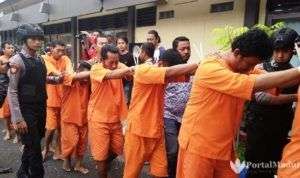 Dua Pekan, Polres Sumenep Ringkus 15 Tersangka Narkotika
