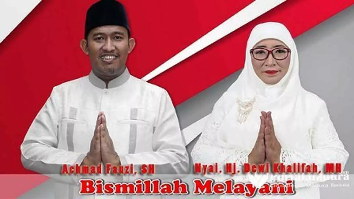 Terbongkar Alasan Nyai Hj. Dewi Khalifah Digandeng Achmad Fauzi pada Pilbup Sumenep