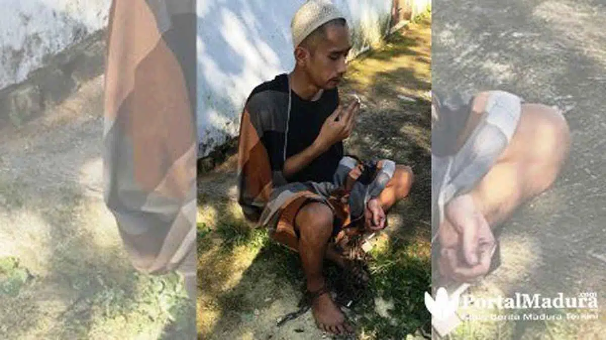 Kakinya Dirantai, Remaja Madura Alami Gangguan Jiwa Akibat Narkoba