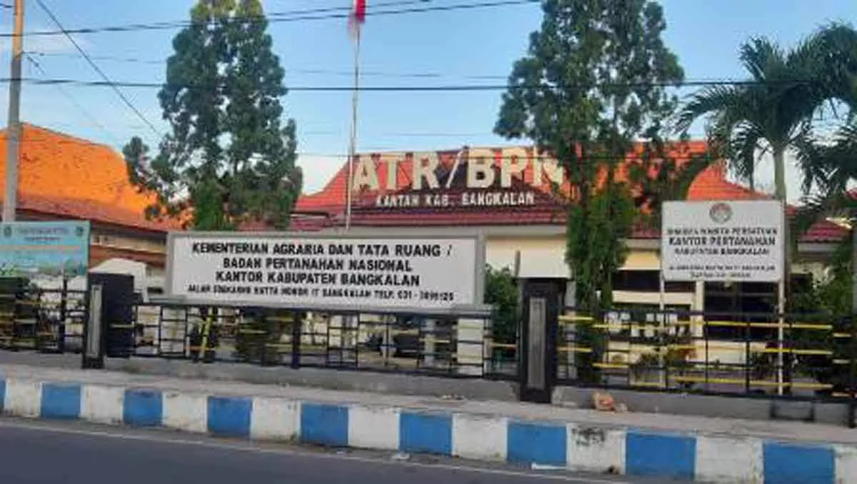 Cegah Covid-19, BPN Bangkalan Hentikan Pelayanan Tatap Muka