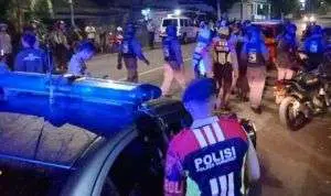 Darurat Covid-19, Polisi Sumenep Bubarkan Muda-mudi Asyik Ngopi di Kafe