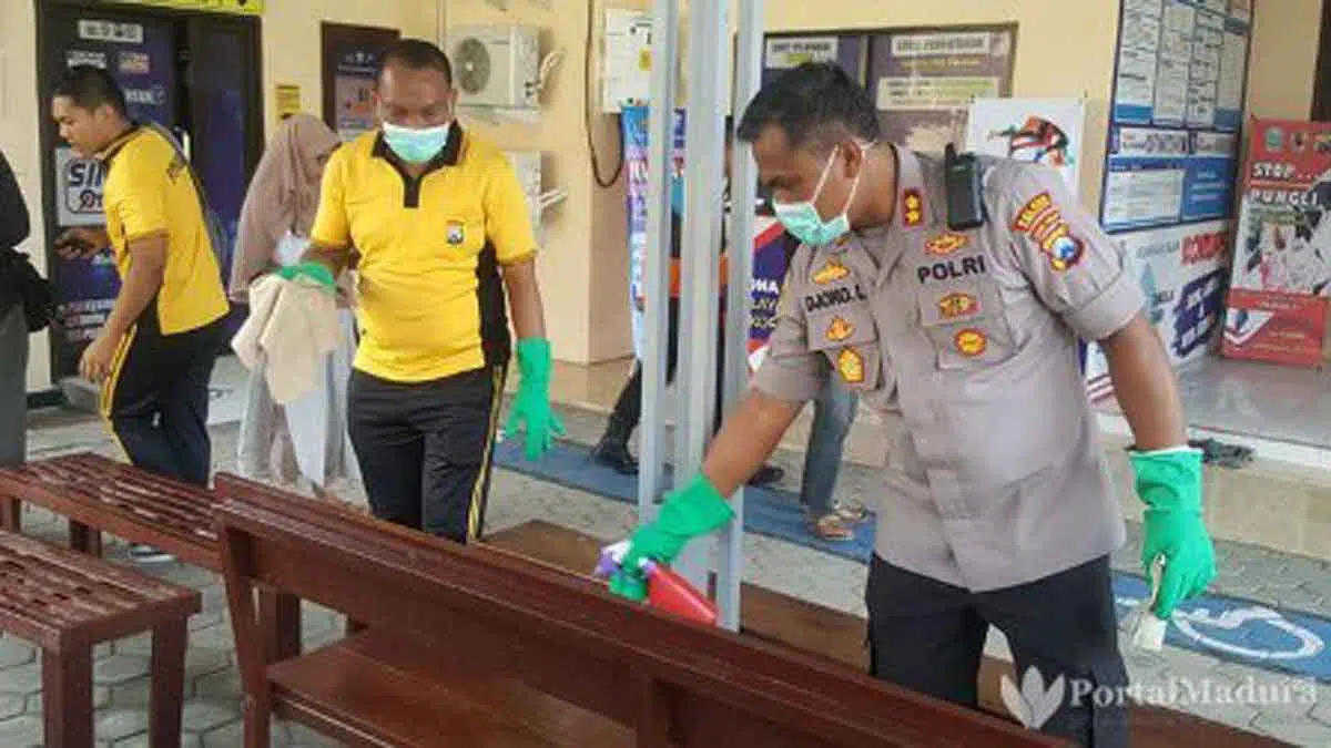 Masker Kosong, Kapolres Pamekasan Pastikan Tak Ada Penimbunan