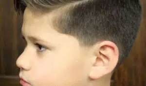 Model Rambut Anak laki-laki cowok Side part