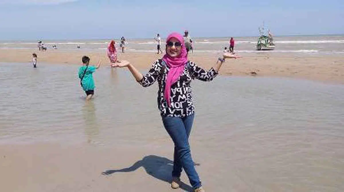 dok. Suasana wisata pantai Lombang Sumenep (Foto. Dwi Laily Sukmawati)