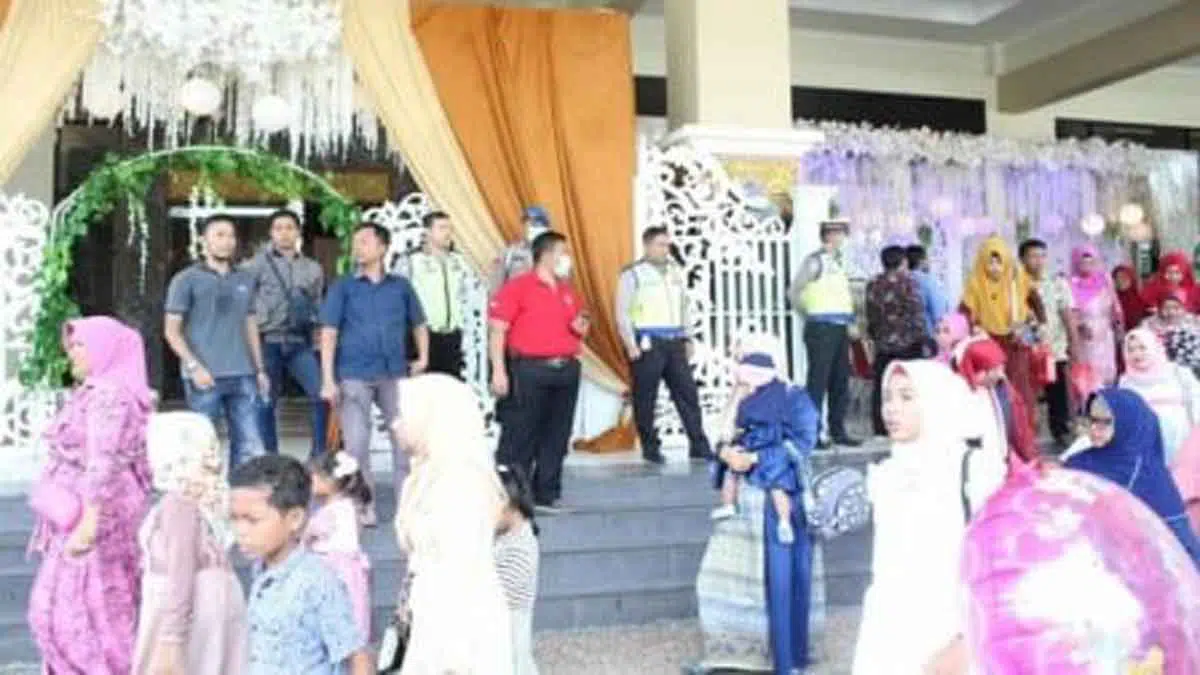 Cegah Virus Corona, Resepsi Pernikahan Dibubarkan di Bangkalan