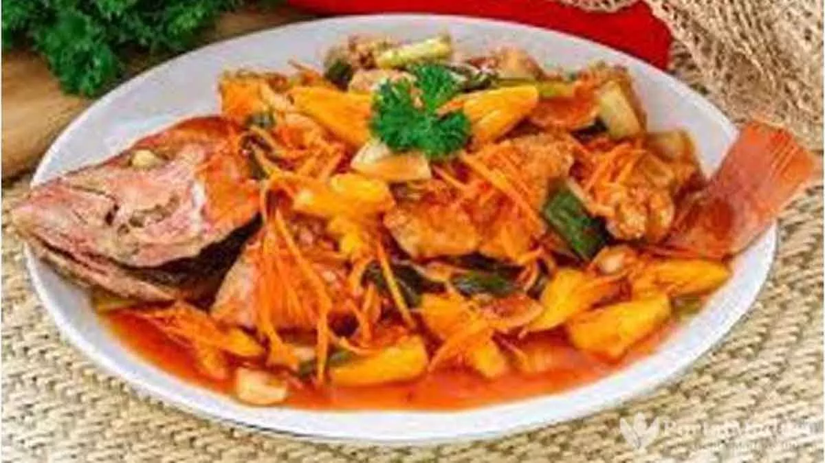 Resep Asam Manis Kakap Merah