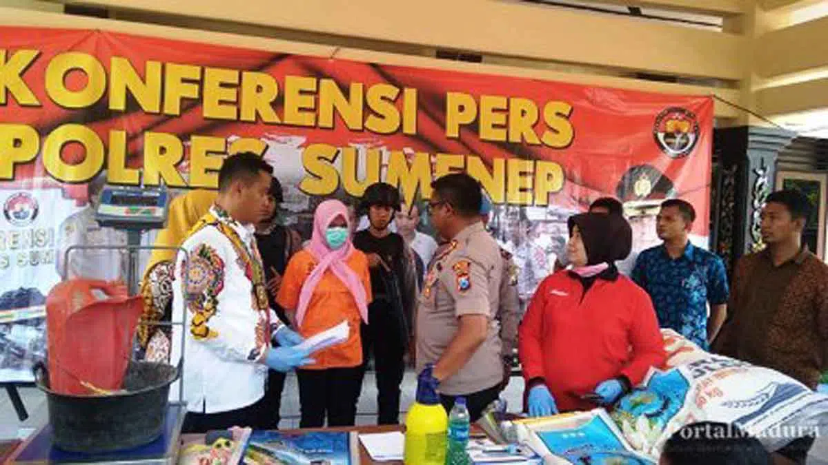 Pengoplos Beras BPNT Ditetapkan Jadi Tersangka & Ditahan Polres Sumenep
