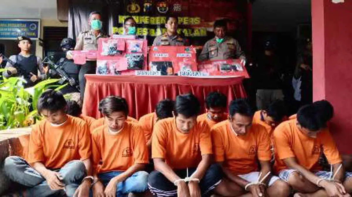 Tiga Pekan, Polres Bangkalan Ringkus Lima Bandar Narkoba