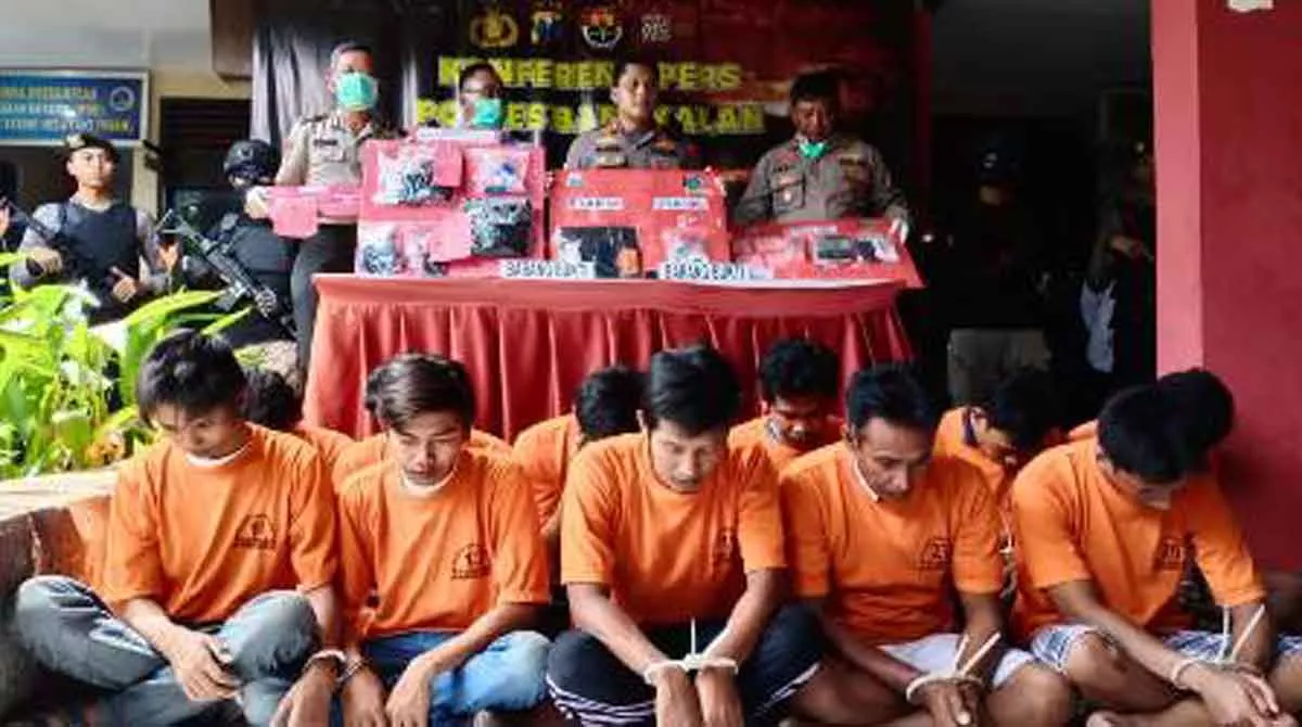 Tiga Pekan, Polres Bangkalan Ringkus Lima Bandar Narkoba
