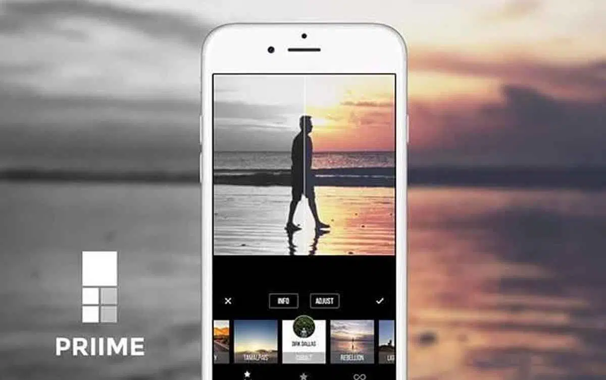aplikasi edit foto Priime untuk ios