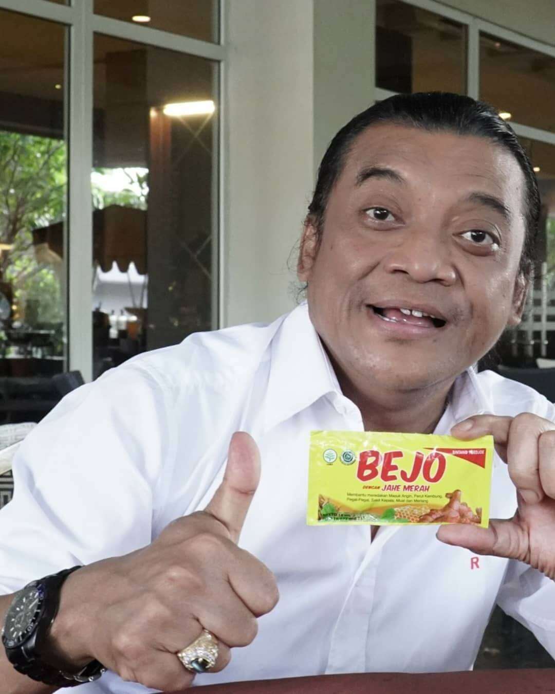 didi kempot minum jahe merah