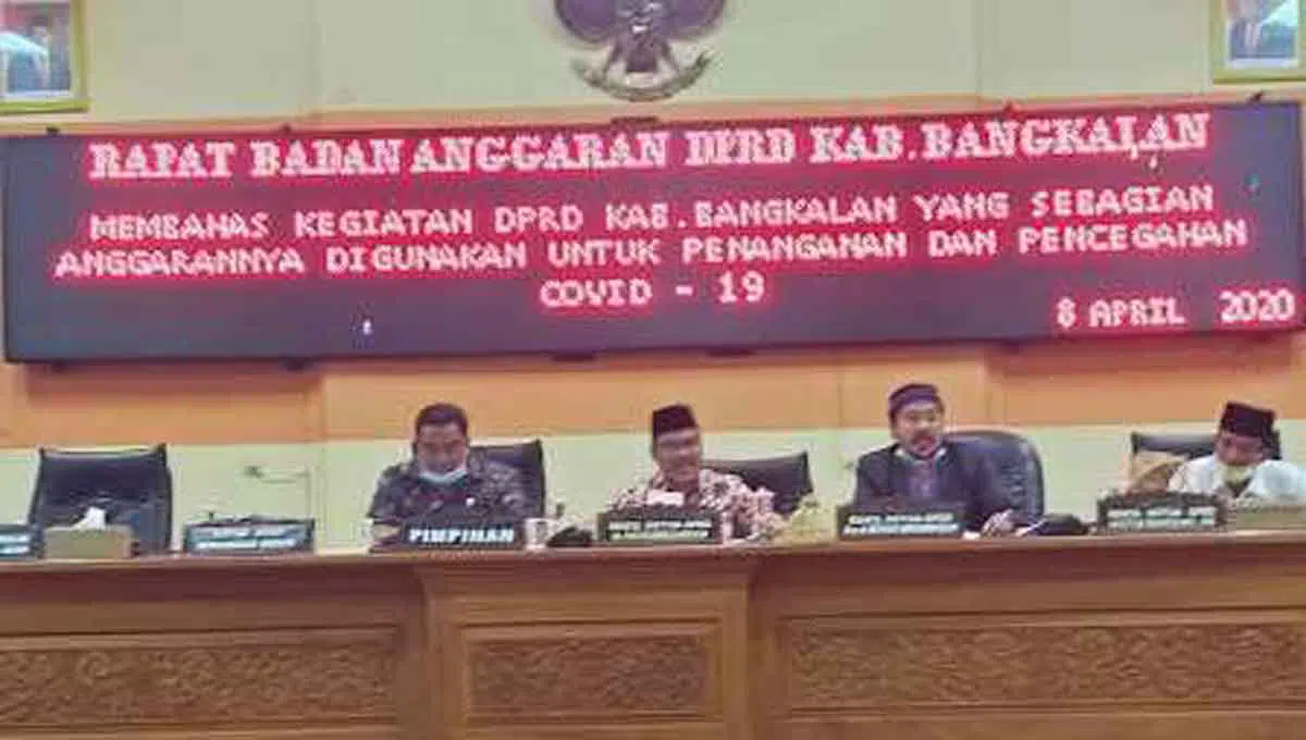 Banggar DPRD Bangkalan Putuskan Rp50,9 Miliar untuk Tangani Covid-19