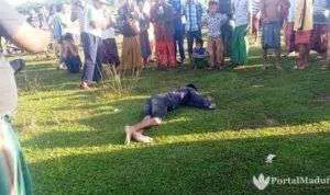 Dugaan Pembunuhan, Ini Identitas Mayat Pria Luka Bacok di Sampang