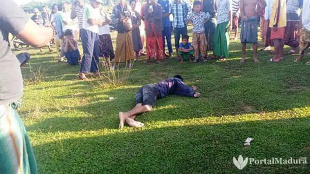 Dugaan Pembunuhan, Ini Identitas Mayat Pria Luka Bacok di Sampang