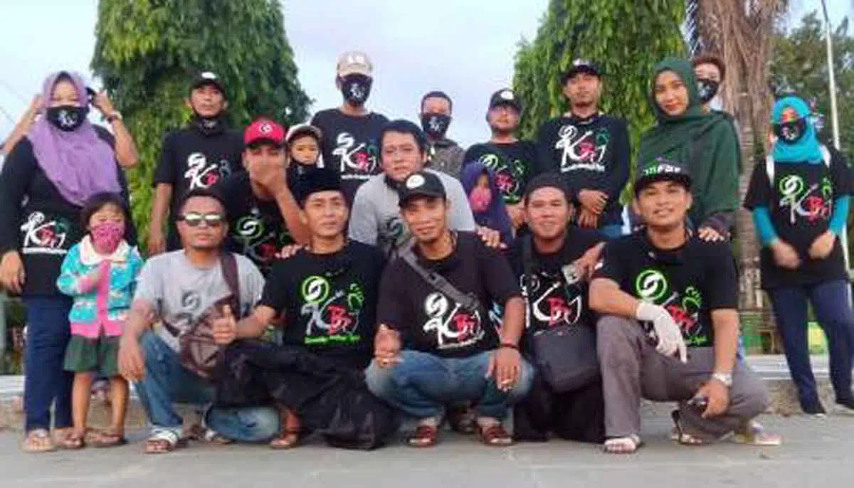 KBJ Peduli Covid-19, Bagikan Masker & Minuman
