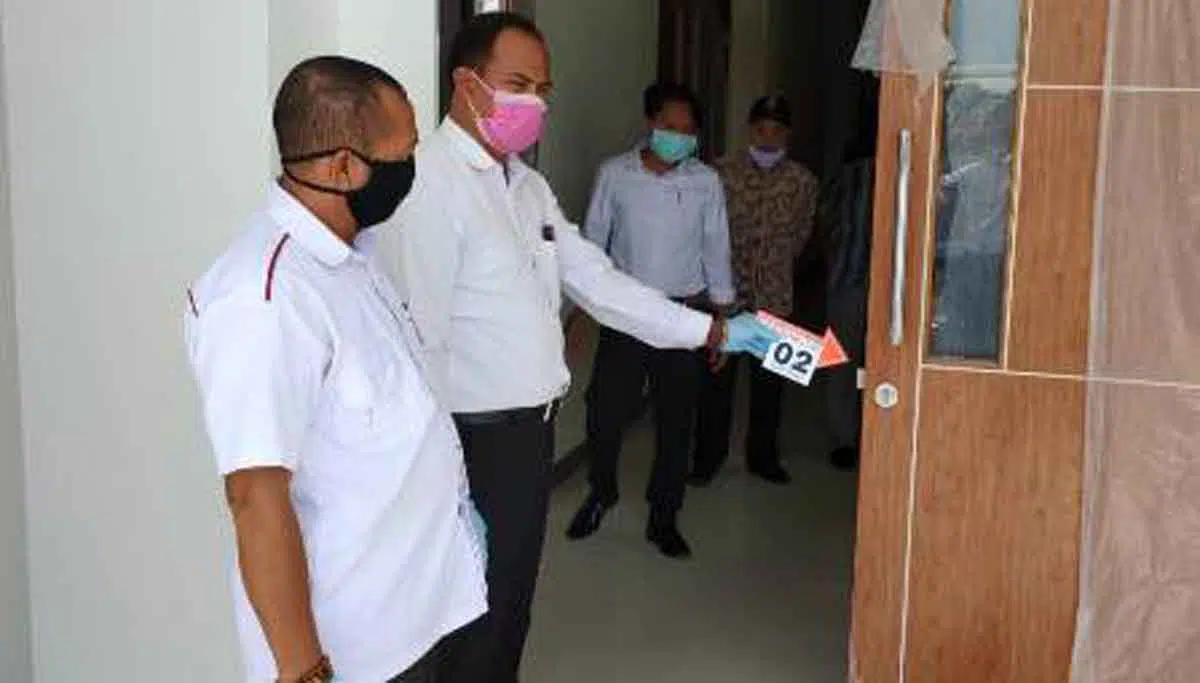 Polisi Olah TKP Gedung Dewan Dibobol Maling