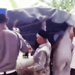 Polisi Sumenep Bongkar Tenda & Bubarkan Resepsi Pernikahan di Baragung, Guluk-guluk