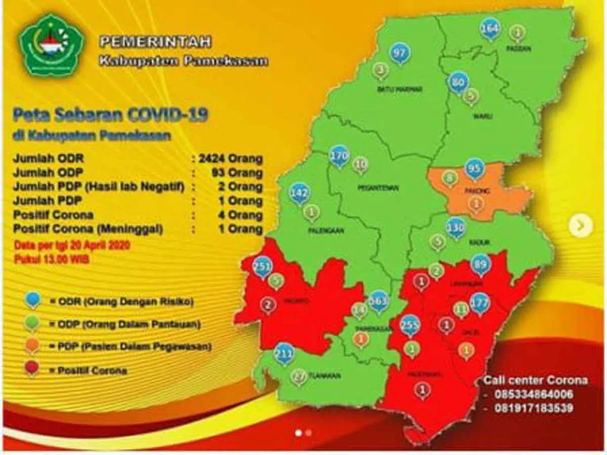 Satu Pasien Covid-19 di Pamekasan Membaik, Tinggal Tunggu Hasil Swab