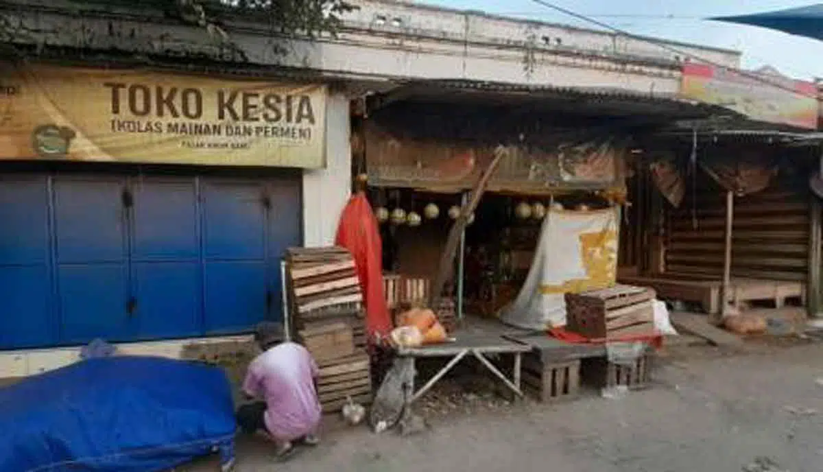 Omzet Pedagang Pasar Anom Sumenep Terjun Bebas