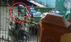 Viral Video Pencuri Gasak LPG 3 Kg Terekam CCTV Warga Sumenep