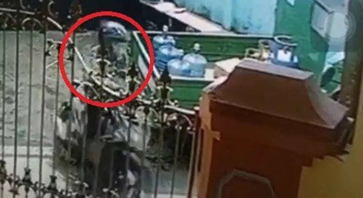 Viral Video Pencuri Gasak LPG 3 Kg Terekam CCTV Warga Sumenep