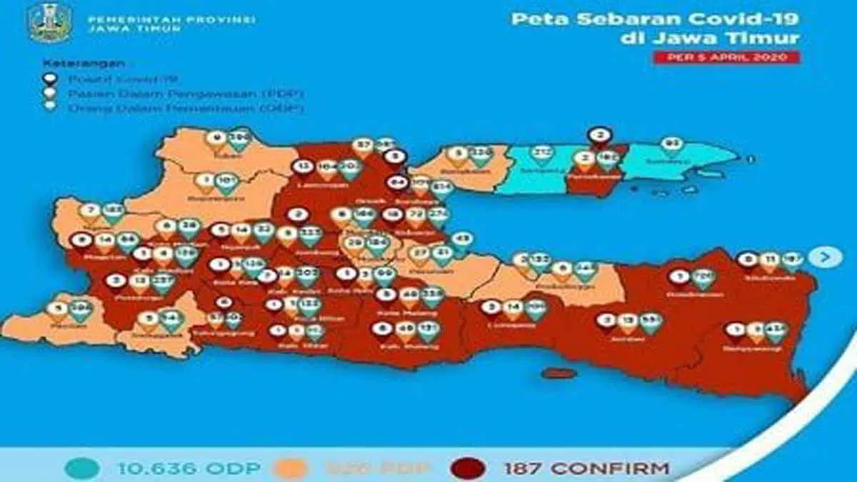 Positif Virus Corona Pamekasan Bertambah, Total Dua Orang