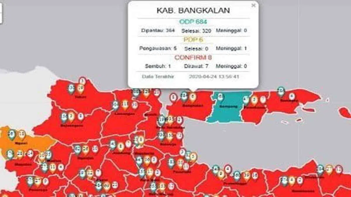 Hari Pertama Ramadan, Positif Covid-19 Bertambah, Total 8 Orang di Bangkalan