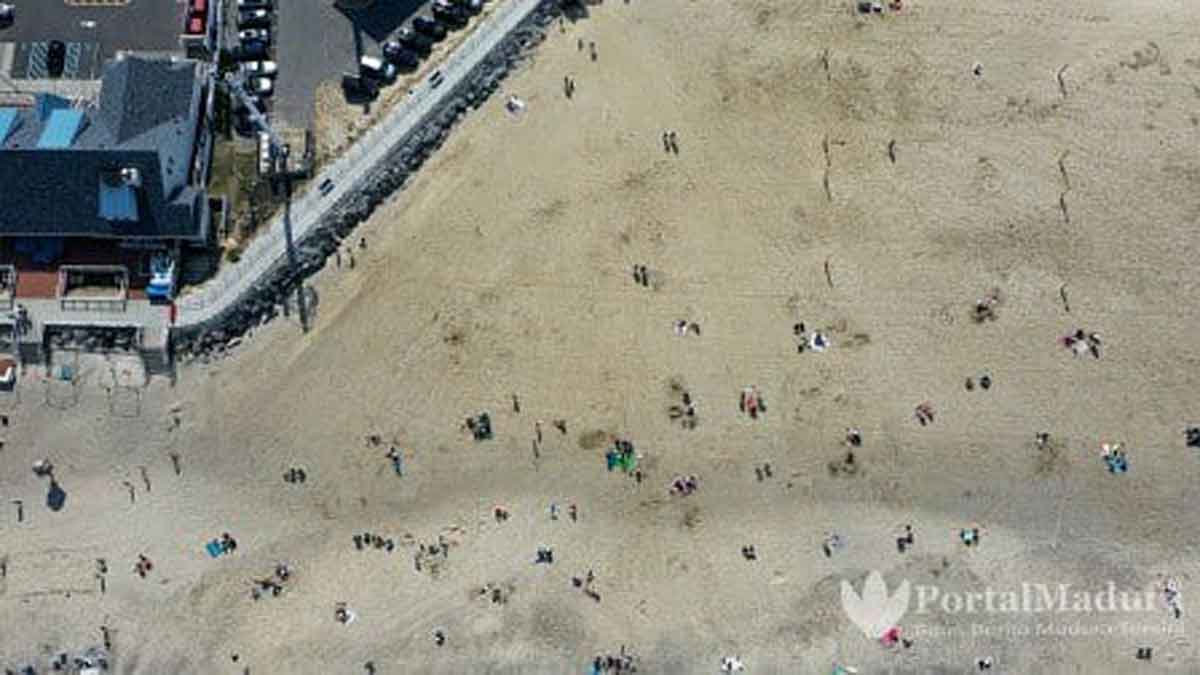 Taman dan pantai di New Jersey kembali dibuka (Foto. Anadolu Ajansi)