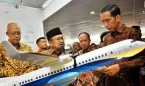 Pengembangan Pesawat Habibie R80 Dihapus dari Proyek Strategis Jokowi