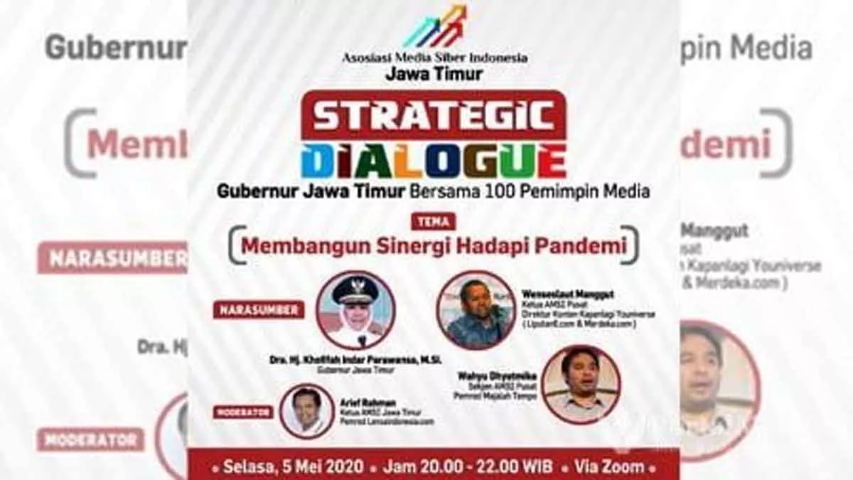 Amsi Gelar Dialog 100 Pemred Dengan Gubernur Jatim - Portalmadura.com AMSI Gelar Dialog 100 Pemred dengan Gubernur Jatim
