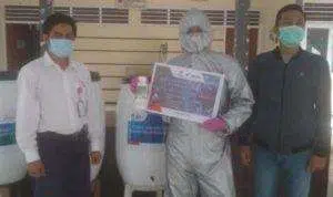 PHE-WMO Salurkan APD Covid-19 di Bangkalan