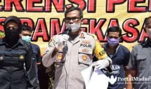 Pencuri Mobil Ditangkap, Tersungkur Setelah Ditembak