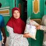 Hari Buruh di Tengah Badai Covid-19, AJP Bagi-bagi Sembako dan Masker