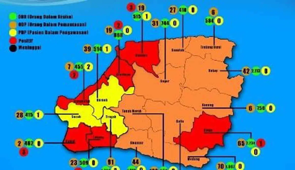 Hasil Swab 19 Orang di Bangkalan Keluar, Hasilnya Negatif Covid-19