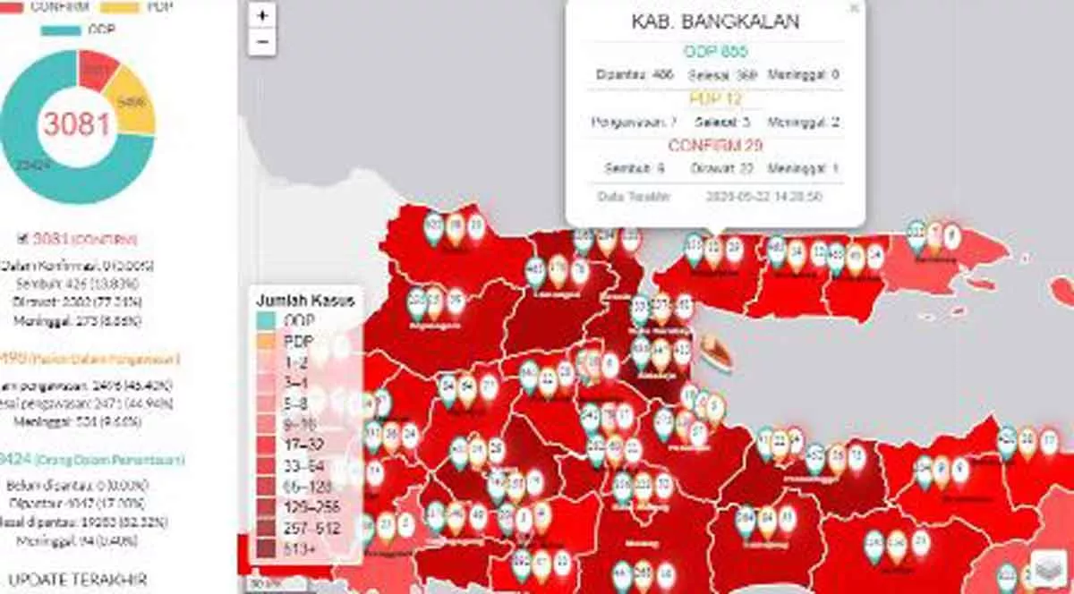 Kecamatan Socah ‘Sumbang’ Satu Pasien Covid-19, Total Jadi 29 Orang