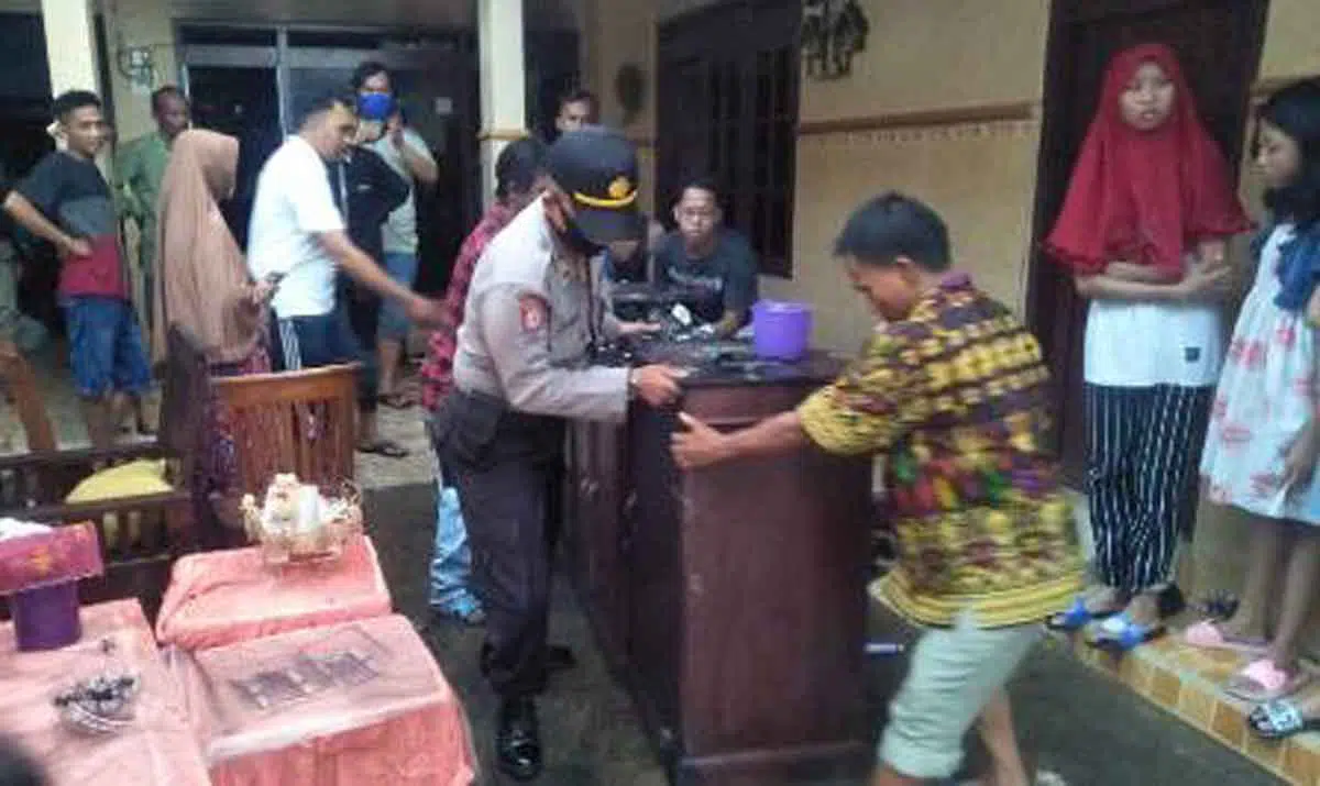 Ditinggal Silaturahmi Lebaran, Rumah di Kelurahan Karangduak Terbakar