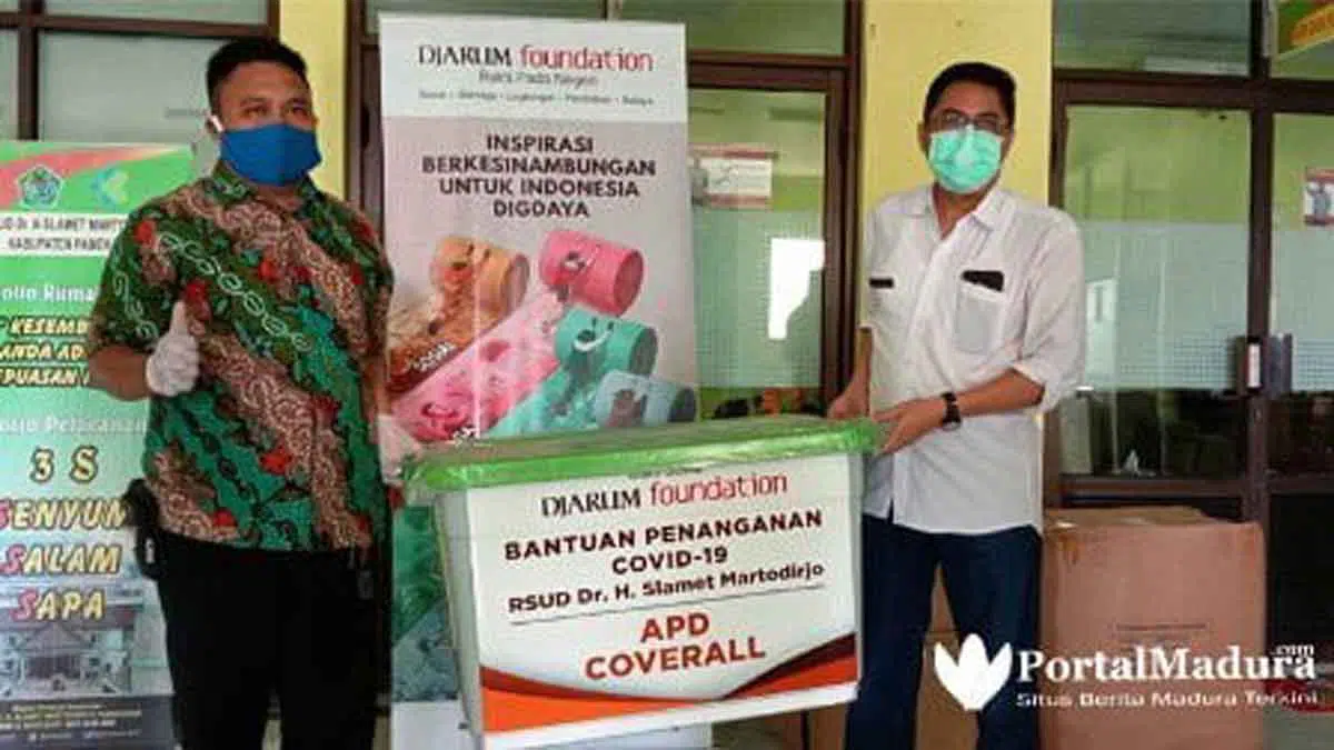 Dapat Bantuan APD, Ini Kata RSUD Smart Pamekasan