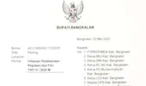 Bupati Bangkalan Imbau Penyaluran Zakat Tak Berkerumun & Tiadakan Takbir Keliling