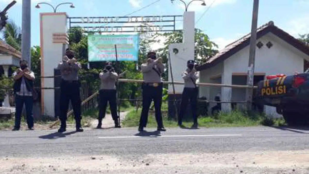 Covid-19 Belum Berakhir, Polres Sumenep Monitoring Objek Wisata