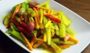 Menu Sahur : Acar Timun dan Wortel Gurih Bikin Nagih