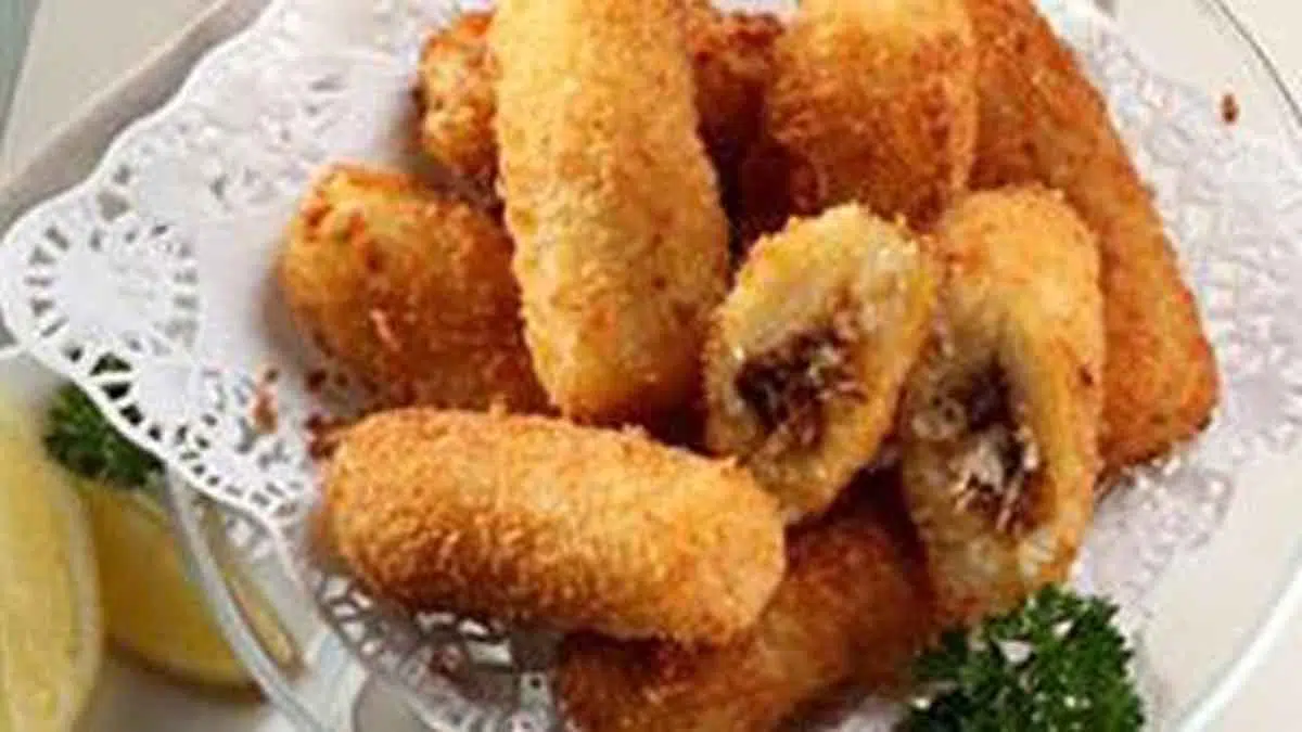 Resep Buka Puasa, Kroket Singkong Isi Cakalang Super Pedas