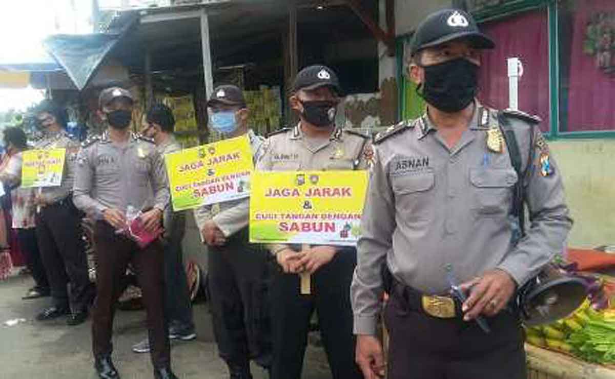 Sumenep Terapkan Protokol Kesehatan di Tempat Perbelanjaan