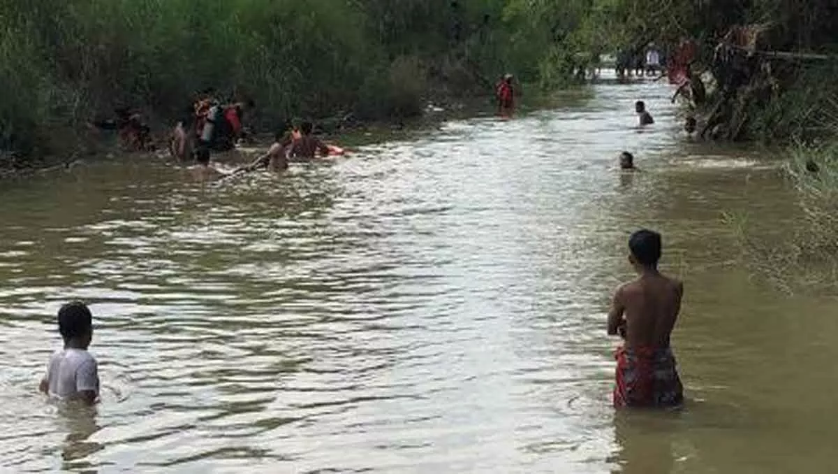Mandi di Sungai, Kakak Beradik Ditemukan Wafat, Pencarian Libatkan Basarnas