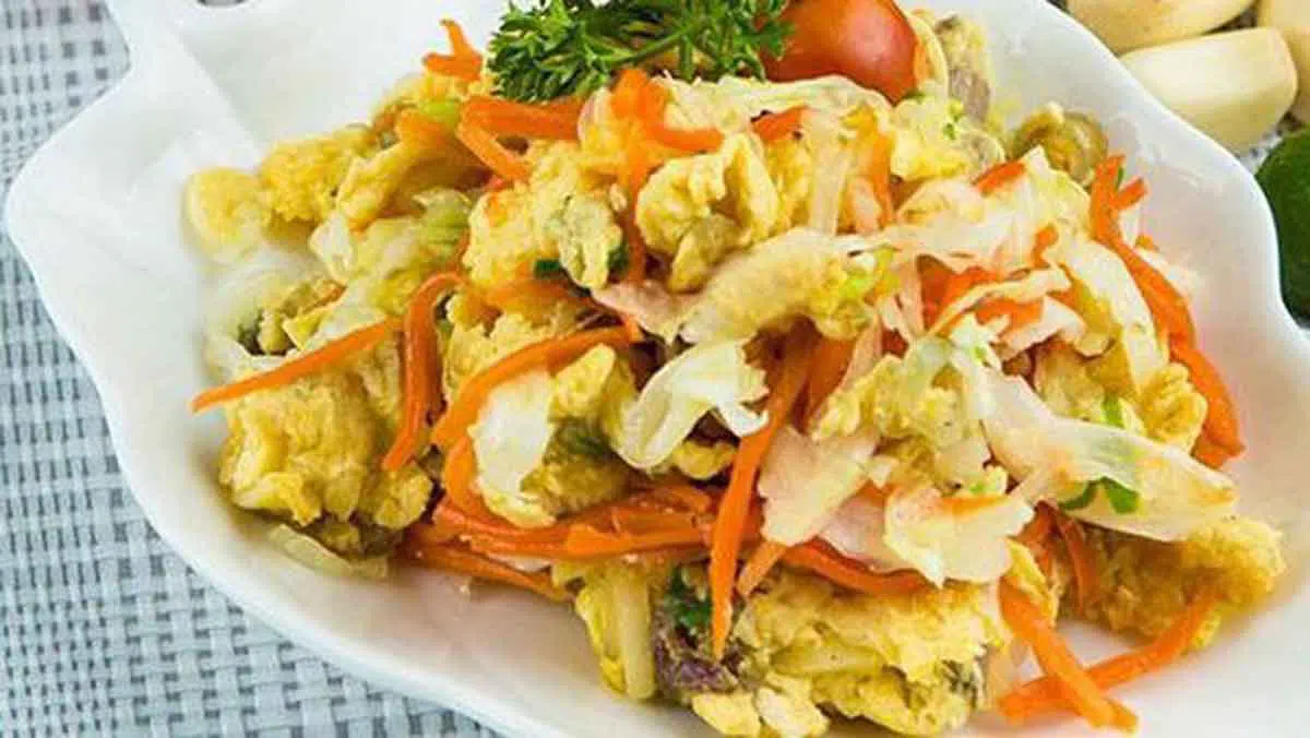 Menu Sahur: Resep Telur Orak Arik Sayuran yang Praktis