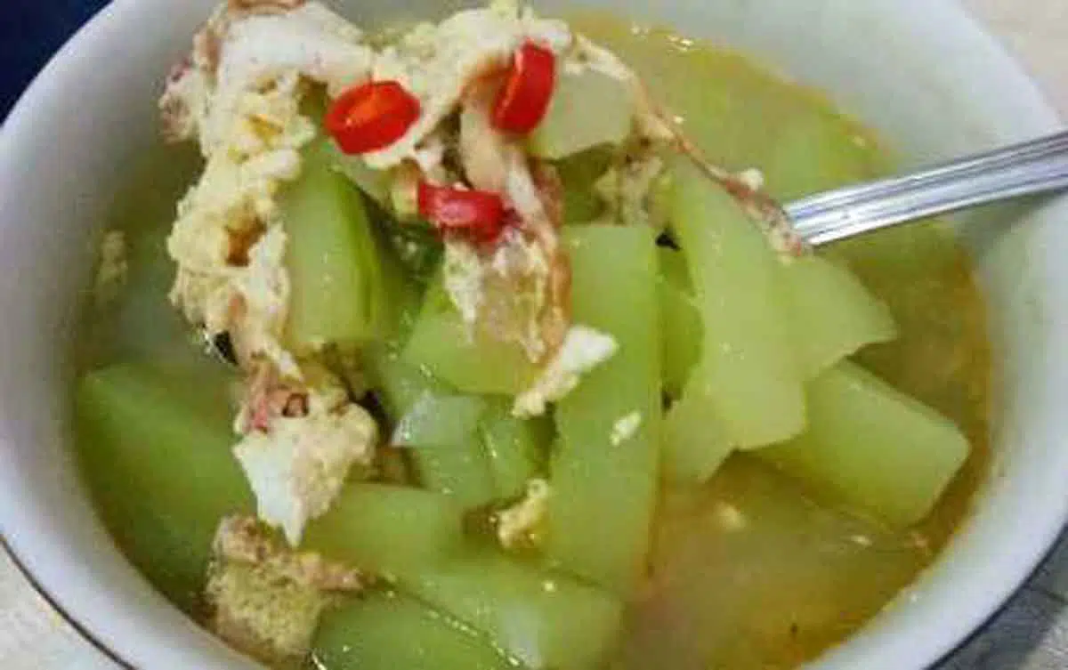 Menu Sahur : Sup Mentimun Lezat dan Bergizi