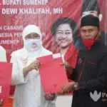 PDI Perjuangan Sumenep Deklarasikan Fauzi-Eva