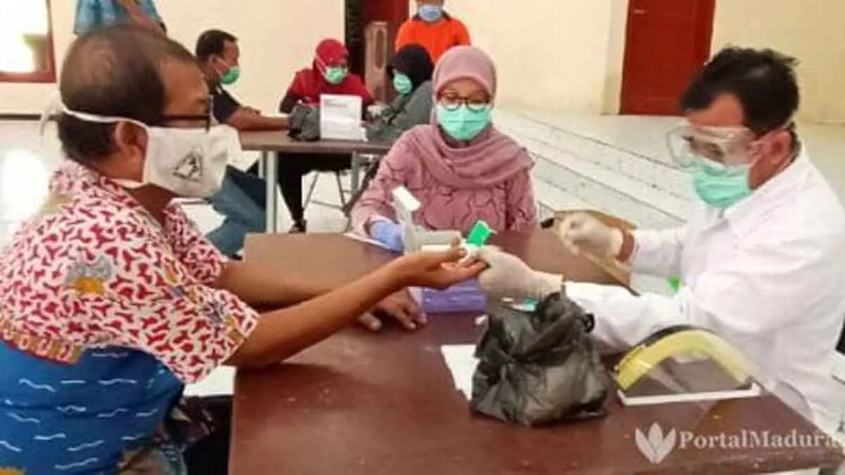 Wartawan di Pamekasan Dirapid Test, Satu Ditemukan Reaktif Covid-19